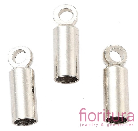 KOŃCÓWKA DO WKLEJANIA 1,5MM KOLOR STARE SREBRO