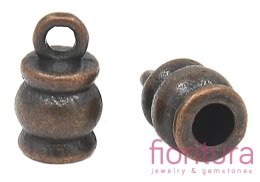 KOŃCÓWKA DO WKLEJANIA 3MM KOLOR MIEDZIANY