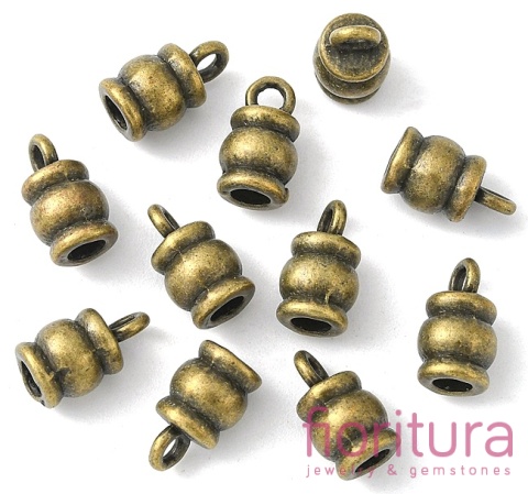 KOŃCÓWKA DO WKLEJANIA 3MM KOLOR STARE ZŁOTO