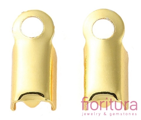 KOŃCÓWKA DO ZACISKANIA 3,2MM KOLOR ZŁOTY