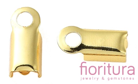 KOŃCÓWKA DO ZACISKANIA 3,2MM KOLOR ZŁOTY