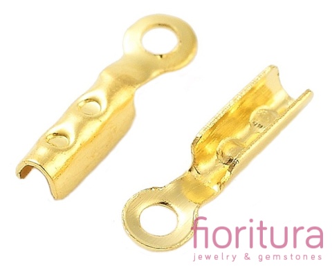 KOŃCÓWKA DO ZACISKANIA 1,2MM KOLOR ZŁOTY