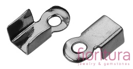 KOŃCÓWKA DO ZACISKANIA 3MM KOLOR CZARNY