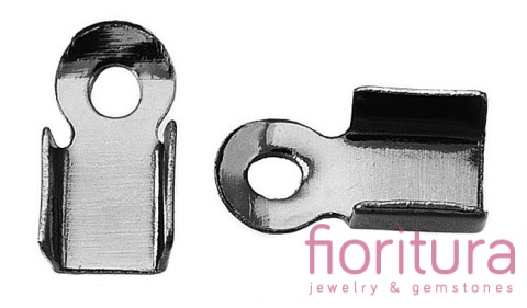 KOŃCÓWKA DO ZACISKANIA 3MM KOLOR CZARNY