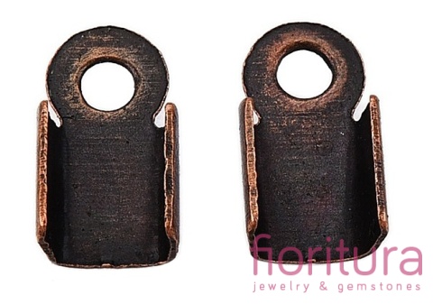 KOŃCÓWKA DO ZACISKANIA 3MM KOLOR MIEDZIANY