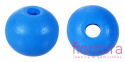 KORALIKI DREWNIANE KULA 8MM KOLOR DODGER BLUE