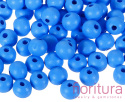 KORALIKI DREWNIANE KULA 8MM KOLOR DODGER BLUE