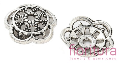 NAKŁADKA OZDOBNA 12,5x2,5MM KOLOR STARE SREBRO