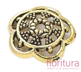 NAKŁADKA OZDOBNA 12,5x2,5MM KOLOR ANTYCZNE ZŁOTO