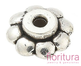 NAKŁADKA OZDOBNA 9,5x3MM KOLOR STARE SREBRO