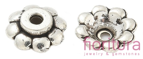 NAKŁADKA OZDOBNA 9,5x3MM KOLOR STARE SREBRO