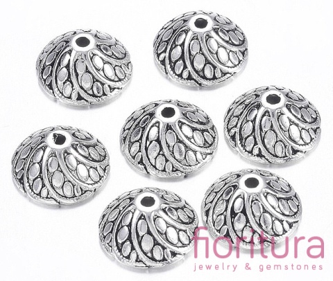 NAKŁADKA STOŻEK 11x5MM KOLOR STARE SREBRO