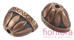 NAKŁADKA STOŻEK 13x20x12MM KOLOR MIEDZIANY