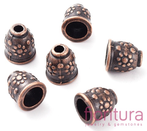 NAKŁADKA STOŻEK 10x11MM KOLOR MIEDZIANY