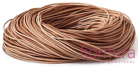 RZEMIEŃ OKRĄGŁY SKÓRA NATURALNA 4MM KOLOR PERU