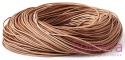 RZEMIEŃ OKRĄGŁY SKÓRA NATURALNA 2MM KOLOR PERU