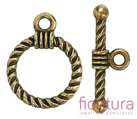 ZAPIĘCIE PRZEKŁADKOWE 20x14x3MM KOLOR STARE ZŁOTO