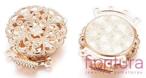 ZAPIĘCIE SZUFLADKOWE Z BLOKADĄ ROZDZIELACZ NA CZTERY 29x23x6MM KOLOR LIGHT GOLD