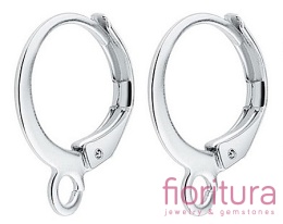 BIGLE ANGIELSKIE TYPU KAJDANKI 16x13x1MM KOLOR PLATINUM