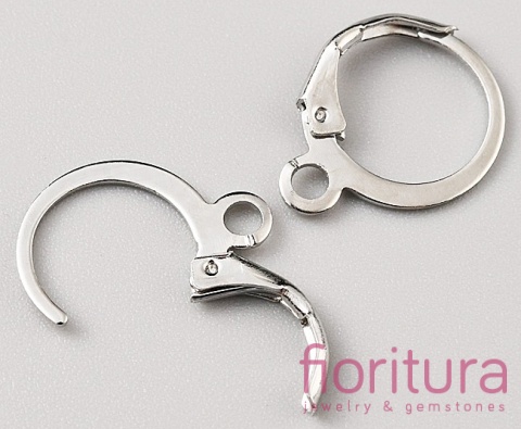 BIGLE ANGIELSKIE TYPU KAJDANKI 16x13x1MM KOLOR PLATINUM