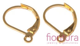 BIGLE ANGIELSKIE 16x10x2MM KOLOR ZŁOTY