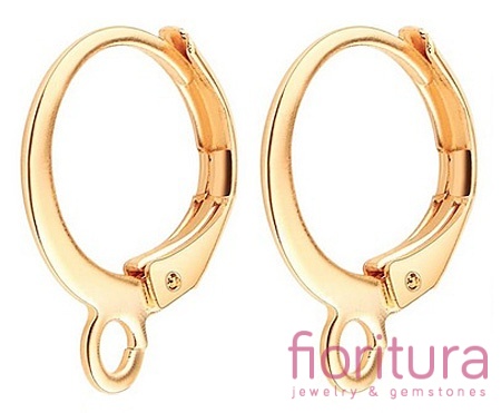 BIGLE ANGIELSKIE TYPU KAJDANKI16x13x1MM KOLOR ZŁOTY