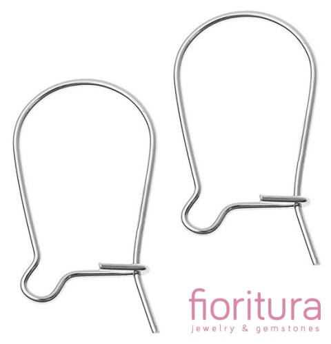 BIGLE ZAMYKANE 16-18x8x0,5MM KOLOR PLATINUM