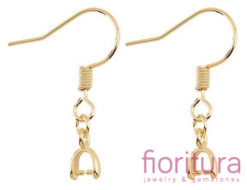 BIGLE OTWARTE Z KRAWATKĄ 25,5MM KOLOR ZŁOTY