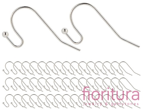 BIGLE OTWARTE Z KULKĄ .22x11MM KOLOR SREBRNY