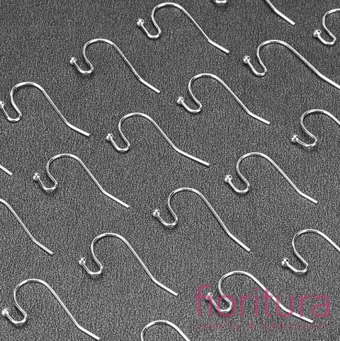 BIGLE OTWARTE Z KULKĄ .22x11MM KOLOR SREBRNY