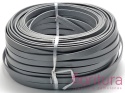 RZEMIEŃ PŁASKI SKÓRA NATURALNA 10X2MM KOLOR GRAY