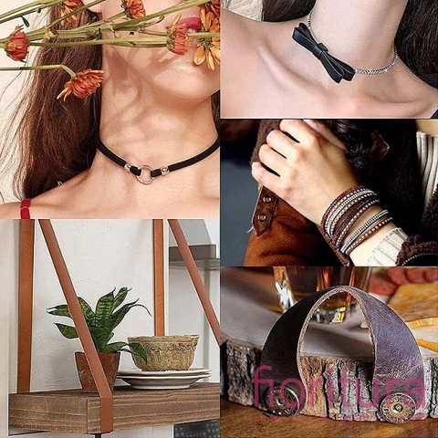 RZEMIEŃ PŁASKI SKÓRA NATURALNA 5X3MM KOLOR PERU