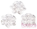 ŁĄCZNIK AŻUROWY KWIAT ZAWIESZKA 21x2MM KOLOR PLATINUM