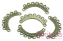 PODSTAWA KOLCZYKA 27x14x1MM KOLOR STARE ZŁOTO