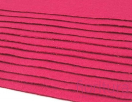 FILC 0,9mm 20X30 cm KOLOR KARMINOWY RÓŻ