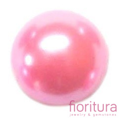 KABOSZON AKRYLOWY PÓŁPEREŁKA 14MM KOLOR RÓŻOWY