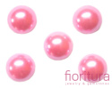 KABOSZON AKRYLOWY PÓŁPEREŁKA 14MM KOLOR RÓŻOWY