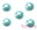 KABOSZON AKRYLOWY PÓŁPEREŁKA 14MM KOLOR TURKUS