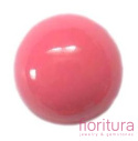 KABOSZON PÓŁKULA 15MM KOLOR CIEMNY RÓŻ