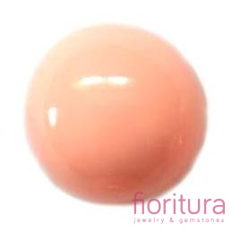 KABOSZON PÓŁKULA 15MM KOLOR BRZOSKWINIOWY