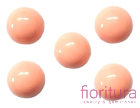 KABOSZON PÓŁKULA 15MM KOLOR BRZOSKWINIOWY