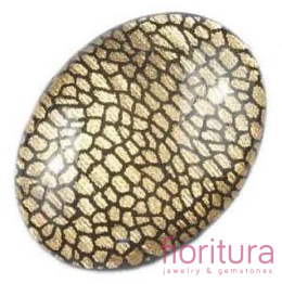 KABOSZON AKRYLOWY OWAL 30x40M KOLOR ZŁOTY