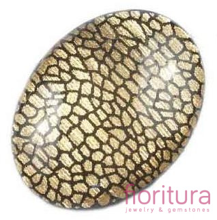 KABOSZON AKRYLOWY OWAL 30x40M KOLOR ZŁOTY