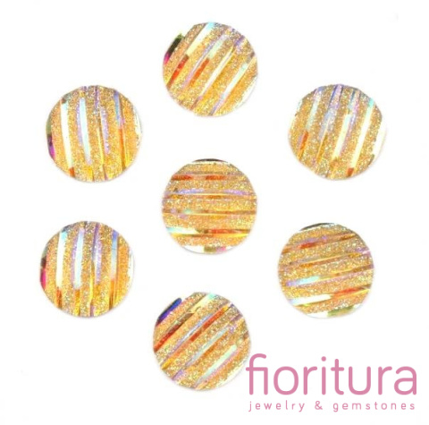 KABOSZON AKRYLOWY 10,5x2MM KOLOR YELLOW AB