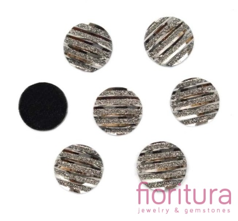 KABOSZON AKRYLOWY 10,5x2MM KOLOR DARK GREY