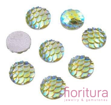 KABOSZON AKRYLOWY 10,5x2MM KOLOR GREEN AB