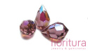 KORALIKI KRYSZTAŁOWE KROPLA FASETOWANA 6x10MM NR 70500 FRENCH ROSE AB