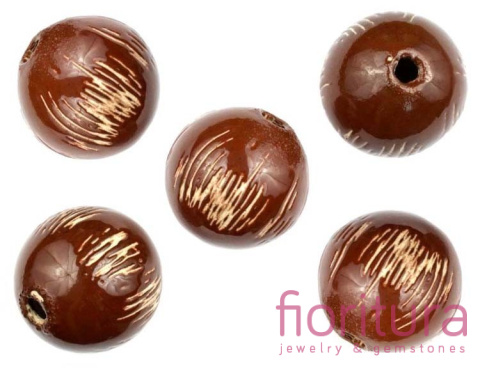 CERAMIKA DRAPANA KULA 32MM KOLOR CIEMNY BRĄZ