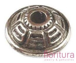 PRZEKŁADKA DYSK DEKORACYJNY 16MM KOLOR STARE SREBRO