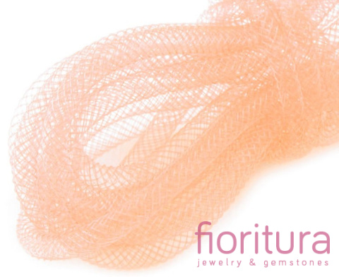 SIATKA JUBILERSKA KRYNOLINA TUBOWA 4MM KOLOR ŁOSOSIOWY